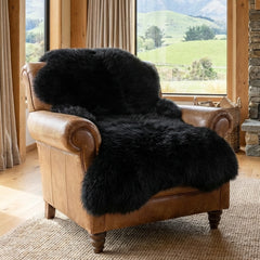 Single New Zealand Sheepskin Rug – Super Soft Long Wool