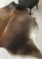 (Rare) Gris Tan Cowhide Rug (Size: 220 x 200 CM) CHR2353