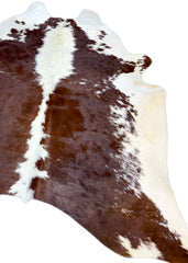 Hereford Brown And White Cowhide Rug (Size: 250 x 220 CM) CHR1918