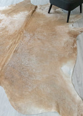 (Rare) Palomino Cowhide Rug (Size: 260 X 240 CM) CHR2384