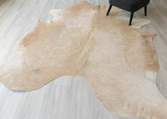 (Rare) Palomino Cowhide Rug (Size: 260 X 220 CM) CHR2386