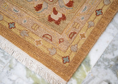 Oriental Heritage Sumac Agra Hand-Knotted Wool Rug