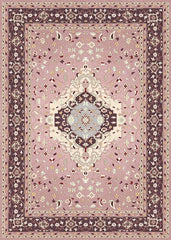 Pink Vintage Area Rug