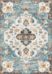 Multi-Colour Vintage Area Rug