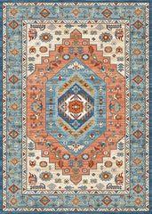 Multi-Colour Vintage Area Rug