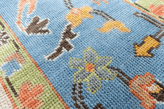 Oriental Heritage Bhadohi Hand-Knotted Wool Indian Rug