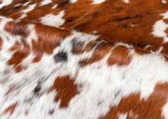Brindle Tricolor Cowhide Rug (Size: 230 X 210 CM)