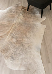 (Rare) Light Brindle Cowhide Rug (Size: 220 X 190 CM) CHR1897