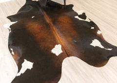 Reddish Cowhide Rug (Size: 260 X 180 CM) CHR2201