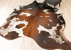 Reddish Cowhide Rug (Size: 250 X 220 CM) CHR2205