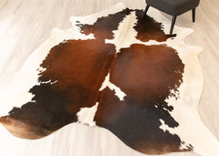 Reddish Cowhide Rug (Size: 250 X 200 CM) CHR2210