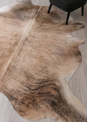 Light Brindle Cowhide Rug (Size: 270 X 230 CM) CHR2541