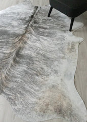 (Rare) Grey Brindle Cowhide Rug (Size: 220 X 200 CM) CHR2545