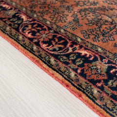 Oriental Agra Hand-Knotted Wool Hallway Indian Runner Rug - 75 x 270 CM