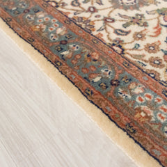 Oriental Agra Hand-Knotted Wool Hallway Indian Runner Rug 85 x 250 CM