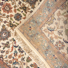 Oriental Agra Hand-Knotted Wool Hallway Indian Runner Rug 85 x 250 CM