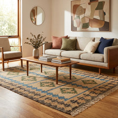 Nomad Grid Kilim Rug