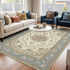 Multi-Colour Vintage Area Rug