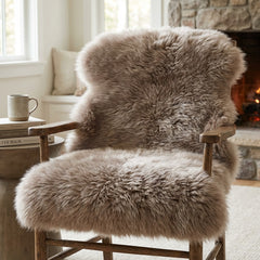Single New Zealand Sheepskin Rug – Super Soft Long Wool