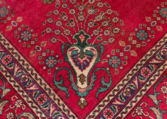 Vintage Tabriz Hand-Knotted Wool Persian Rug (Size: 300 X 380 CM)