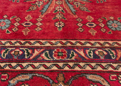 Vintage Tabriz Hand-Knotted Wool Persian Rug (Size: 300 X 380 CM)