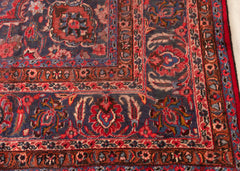 Vintage Azghand Hand-Knotted Wool Persian Rug (Size: 305 X 390 CM)