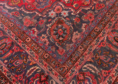 Vintage Azghand Hand-Knotted Wool Persian Rug (Size: 305 X 390 CM)