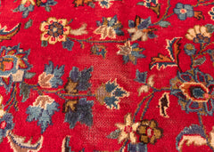 Vintage Mashad Hand-Knotted Wool Persian Rug (Size: 295 X 375 CM)