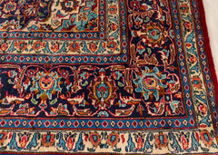Vintage Kashmar Hand-Knotted Wool Persian Rug (Size: 285 X 390 CM)