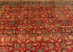 Vintage Moud Hand-Knotted Wool Persian Rug (Size: 295 X 380 CM)