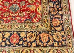 Vintage Moud Hand-Knotted Wool Persian Rug (Size: 295 X 380 CM)