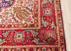 Vintage Tabriz Hand-Knotted Wool Persian Rug (Size: 300 X 385 CM)