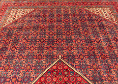 Vintage Mahal Hand-Knotted Wool Persian Rug (Size: 290 X 410 CM)