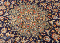 Vintage Esfahan Hand-Knotted Wool Persian Rug (Size: 300 X 405 CM)