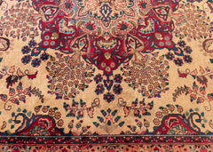 Vintage Sabzevar Hand-Knotted Wool Persian Rug (Size: 290 X 380 CM)