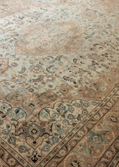 Vintage Nain Hand-Knotted Wool Persian Rug (Size: 300 X 390 CM)