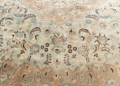 Vintage Nain Hand-Knotted Wool Persian Rug (Size: 300 X 390 CM)