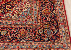 Vintage Kashan Hand-Knotted Wool Persian Rug (Size: 295 X 410 CM)