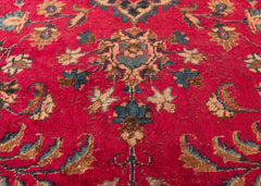 Signed Vintage Mashad Hand-Knotted Wool Persian Rug (Size: 300 X 380 CM)