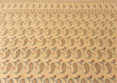 Vintage Kashan Hand-Knotted Wool Persian Rug (Size: 300 X 390 CM)