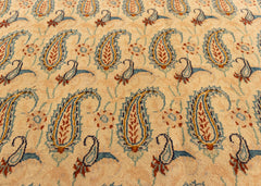 Vintage Kashan Hand-Knotted Wool Persian Rug (Size: 300 X 390 CM)