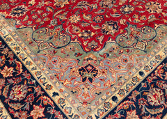 Vintage Arak Hand-Knotted Wool Persian Rug (Size: 310 X 405 CM)