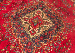 Vintage Tabriz Hand-Knotted Wool Persian Rug (Size: 280 X 390 CM)