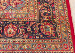 Vintage Yazd Hand-Knotted Wool Persian Rug (Size: 295 X 380 CM)