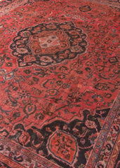 Vintage Azghand Hand-Knotted Wool Persian Rug (Size: 270 X 350 CM)