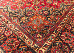 Vintage Khorasan Hand-Knotted Wool Persian Rug (Size: 295 X 390 CM)