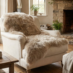 Single New Zealand Sheepskin Rug – Super Soft Long Wool