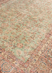 Vintage Hand-Knotted Turkish Rug