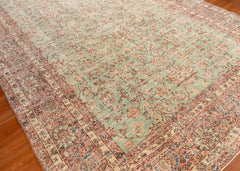 Vintage Hand-Knotted Turkish Rug