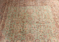 Vintage Hand-Knotted Turkish Rug